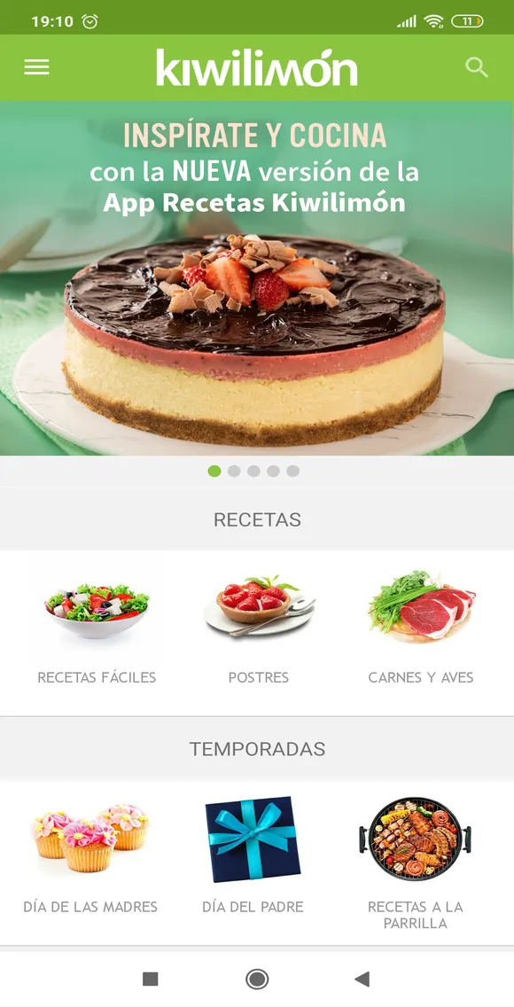 Recetas Kiwilimón | Indus Appstore | Screenshot