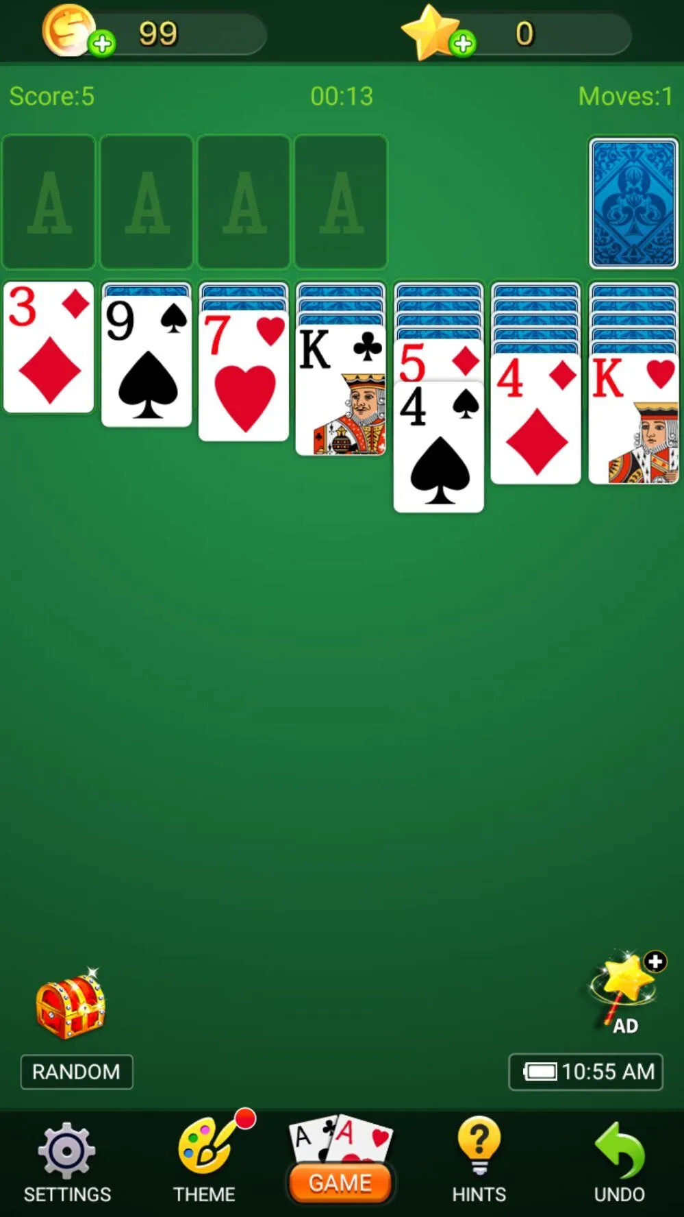 Solitaire | Indus Appstore | Screenshot