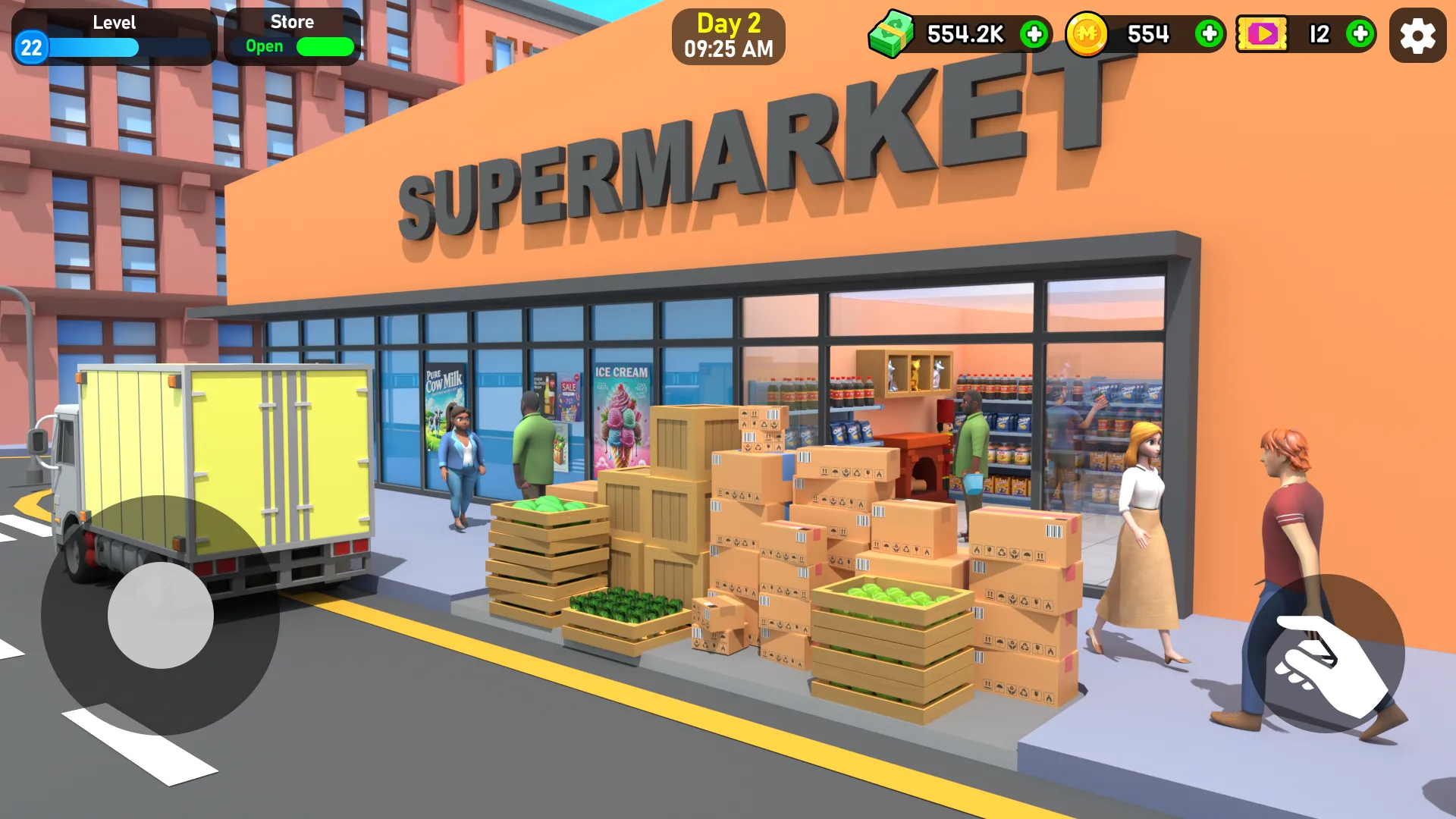 Supermarket Tycoon 3D | Indus Appstore | Screenshot