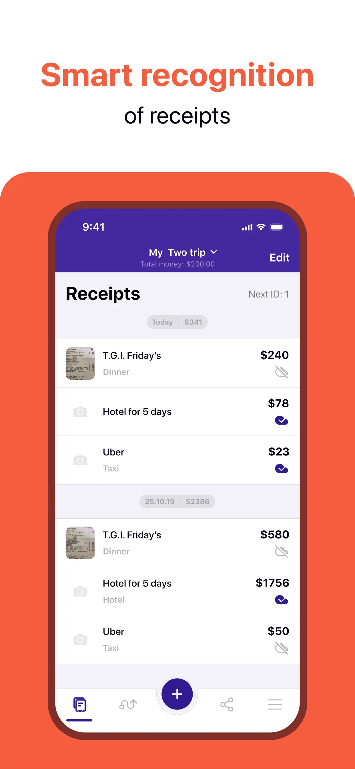 Smart Receipts: Expenses Scan | Indus Appstore | Screenshot