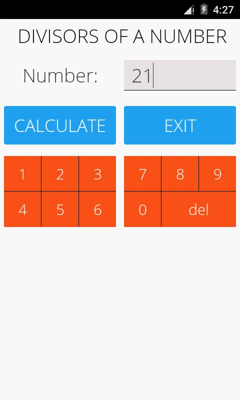 Divisors of a Number | Indus Appstore | Screenshot