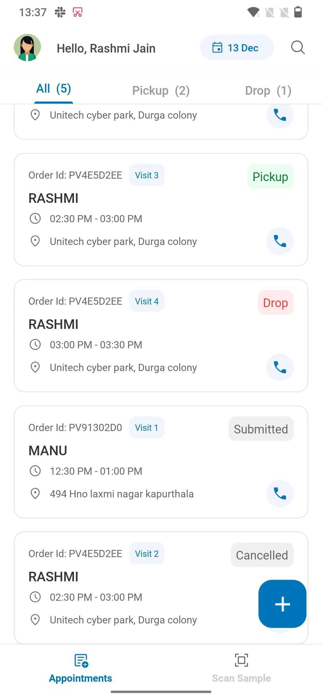 Phlebo WorkHub | Indus Appstore | Screenshot