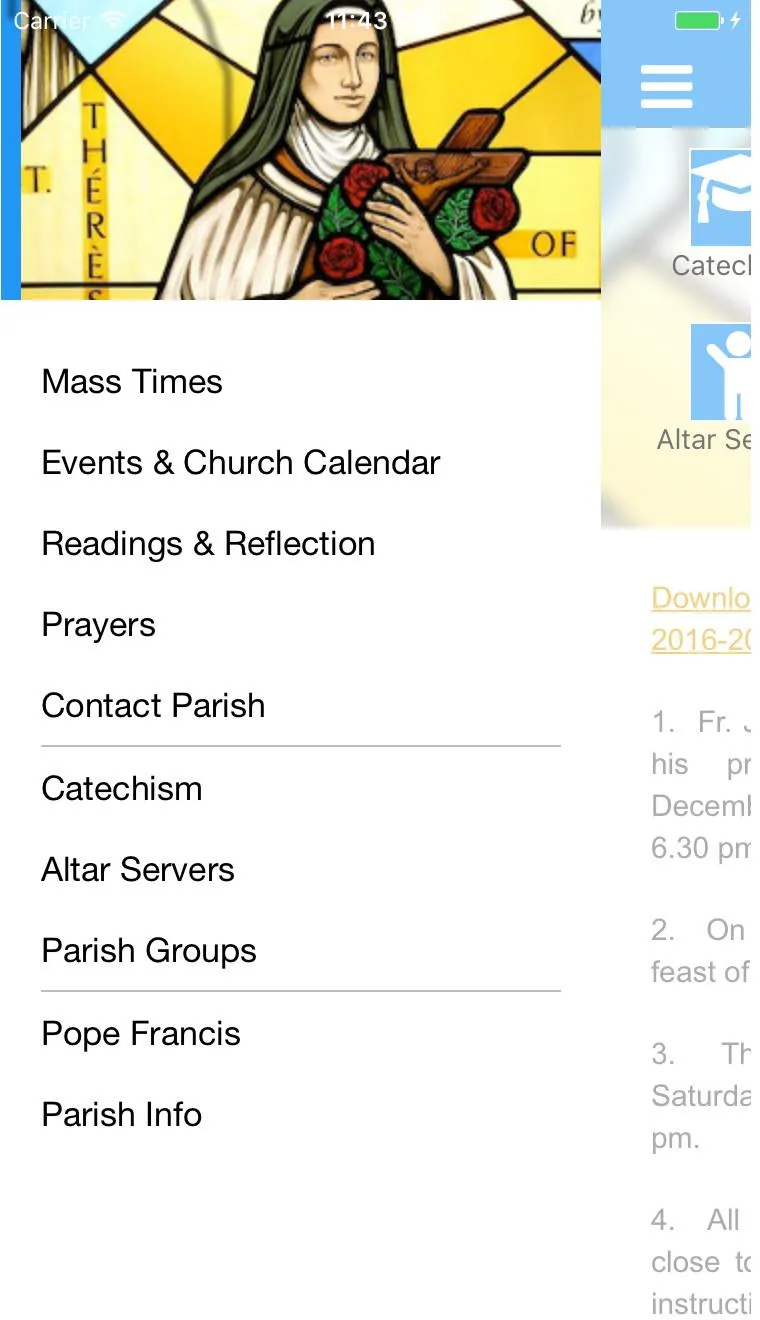 St. Thérèse Salmiya Church | Indus Appstore | Screenshot