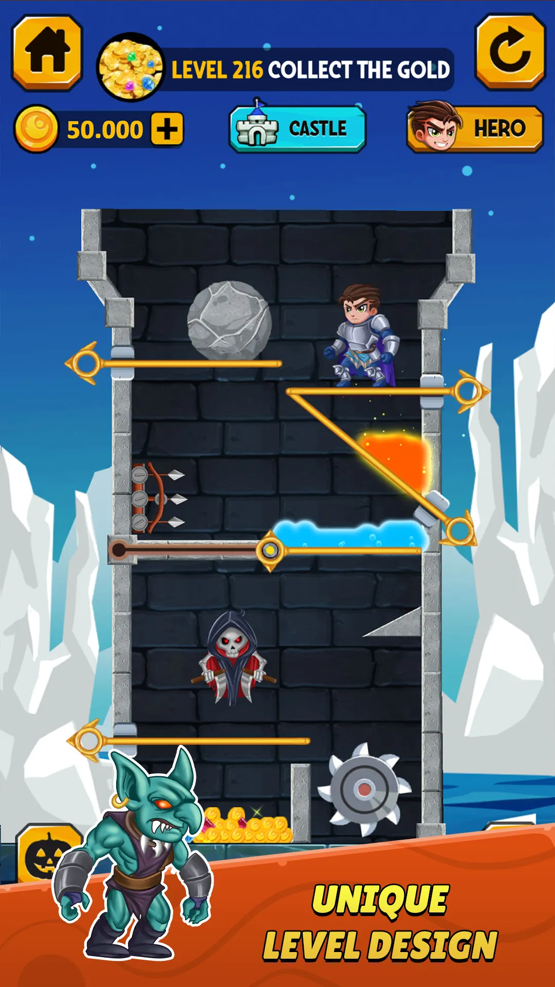 Rescue Hero: Pull The Pin | Indus Appstore | Screenshot