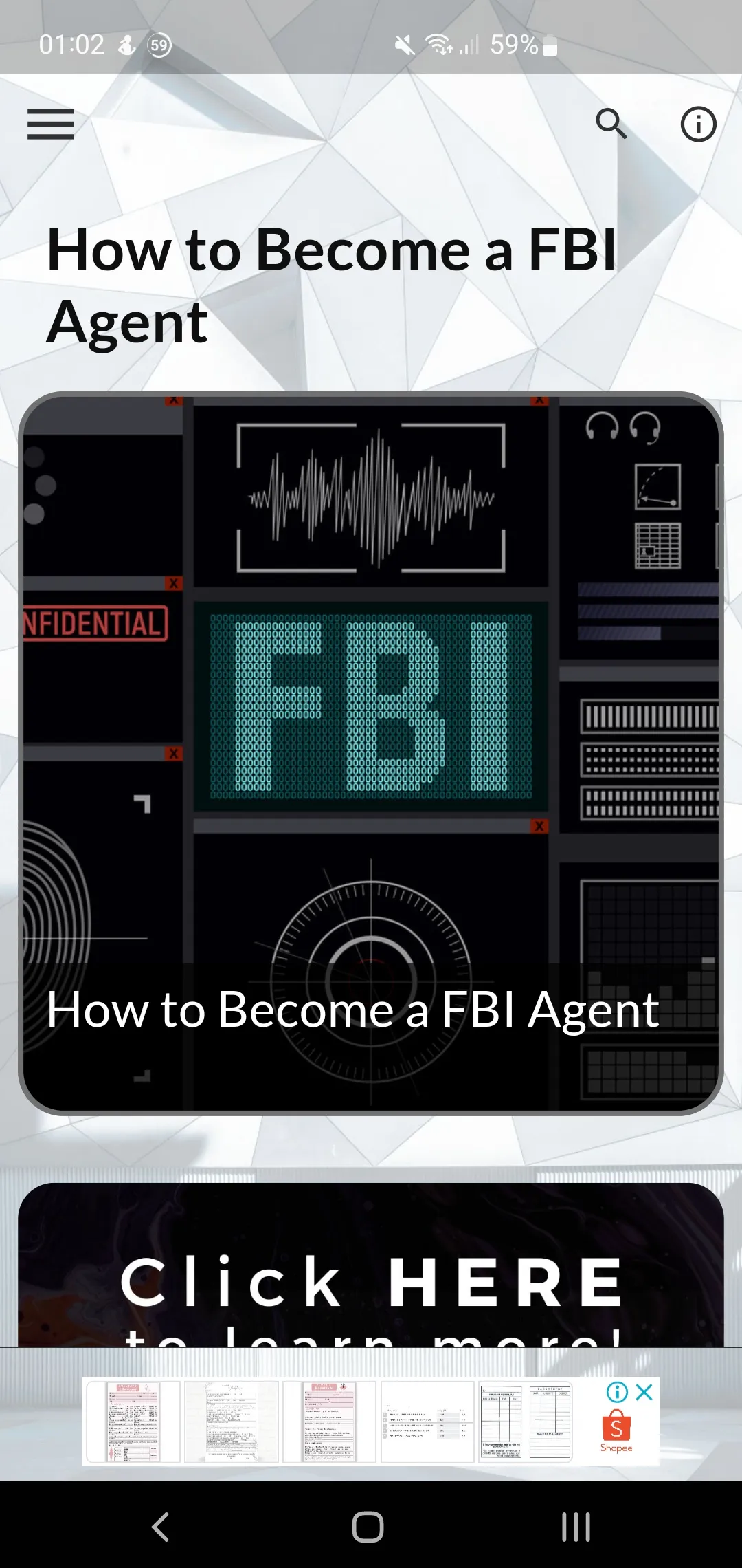 How to Become a FBI Agent | Indus Appstore | Screenshot