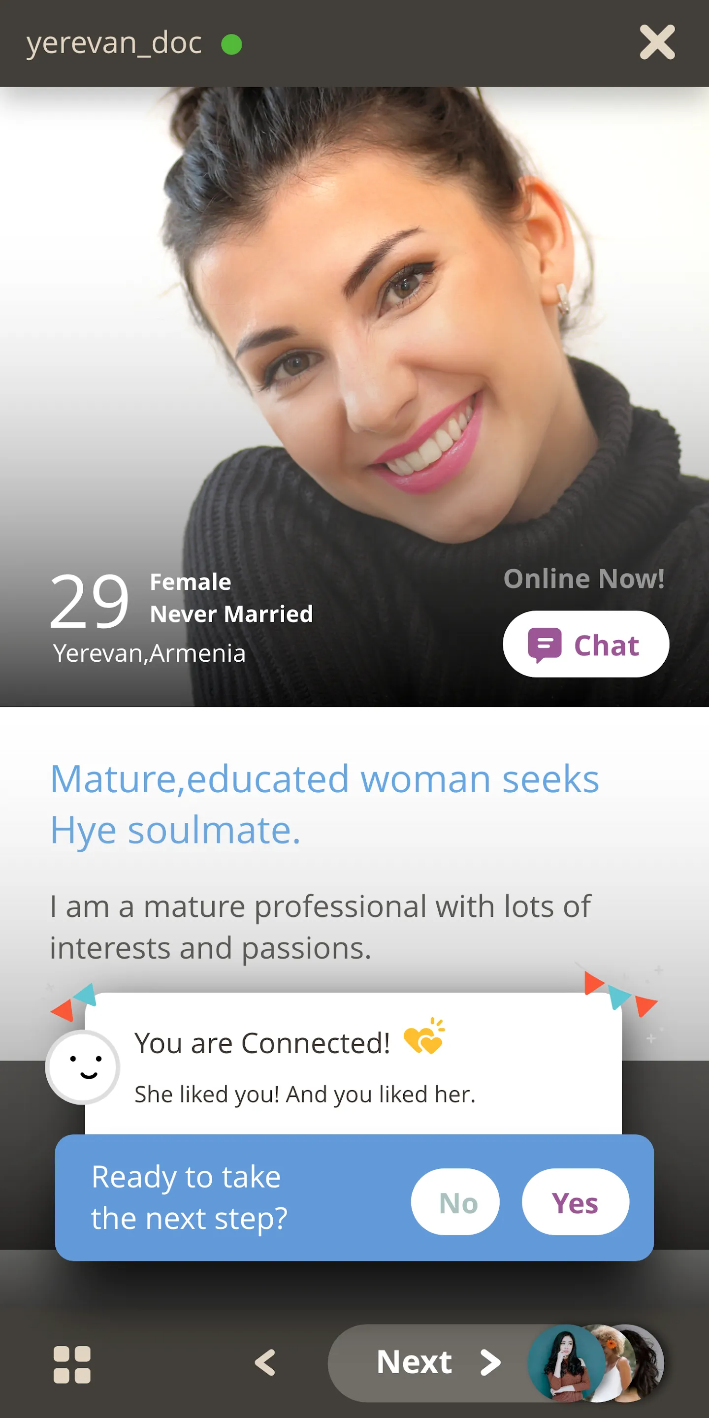 HyeSingles - Armenian Dating | Indus Appstore | Screenshot