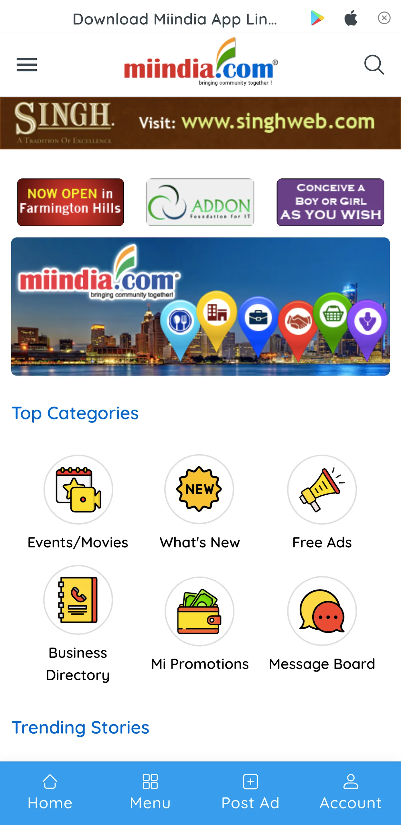 Miindia | Indus Appstore | Screenshot