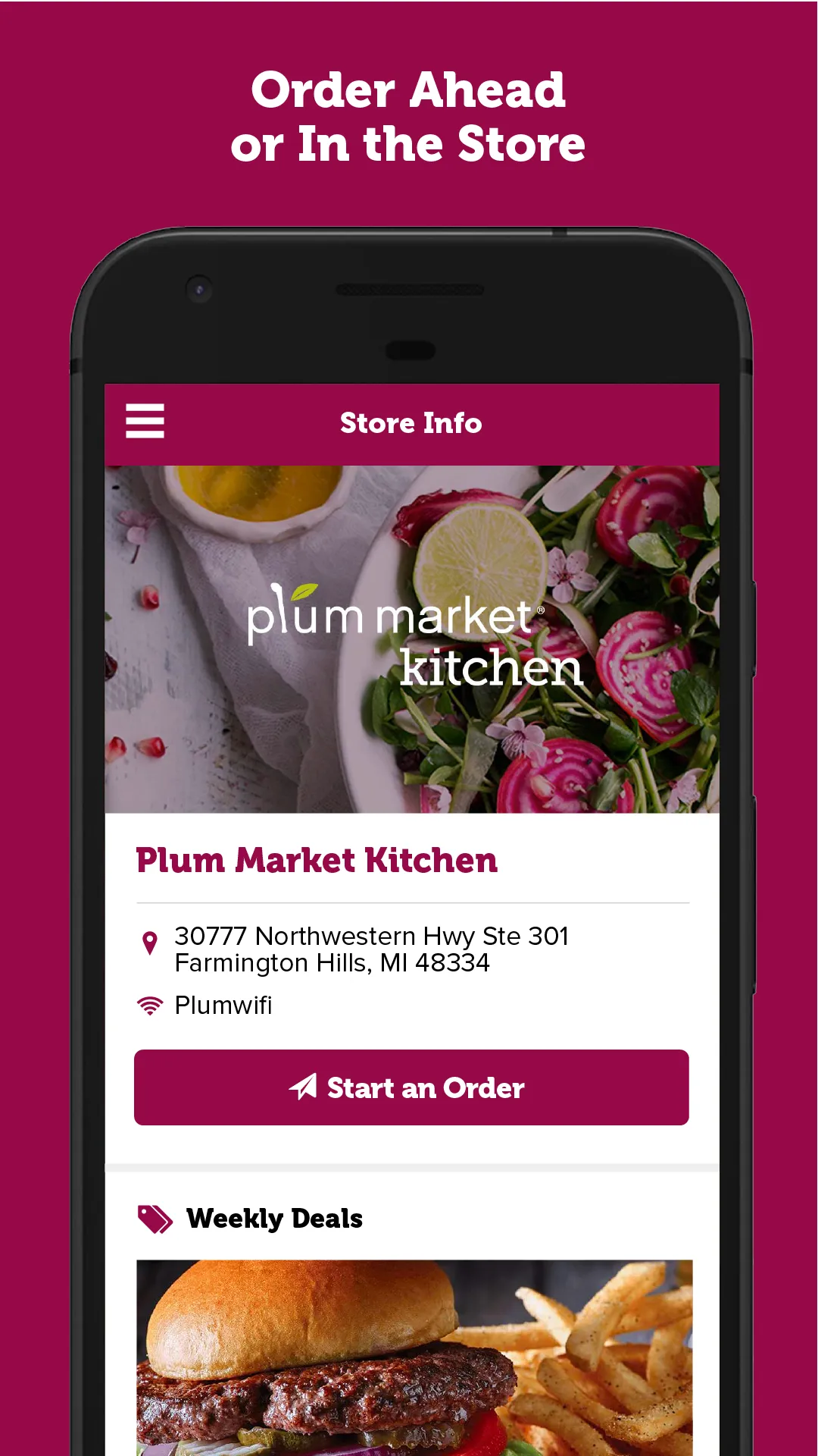 Plum Market Food Service | Indus Appstore | Screenshot