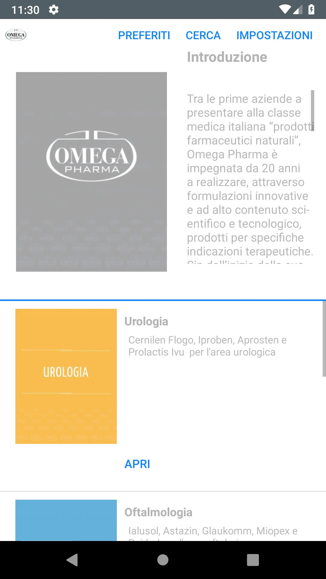 Omega Pharma | Indus Appstore | Screenshot