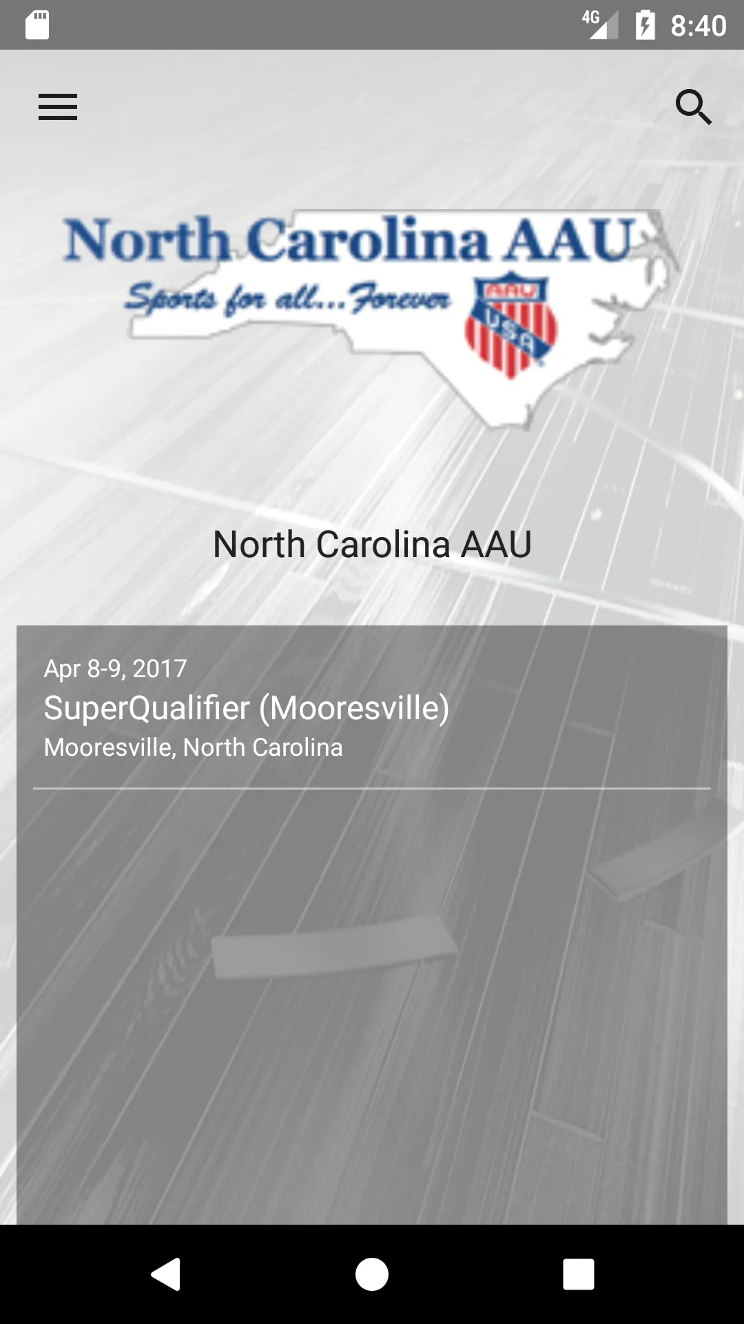 North Carolina AAU | Indus Appstore | Screenshot