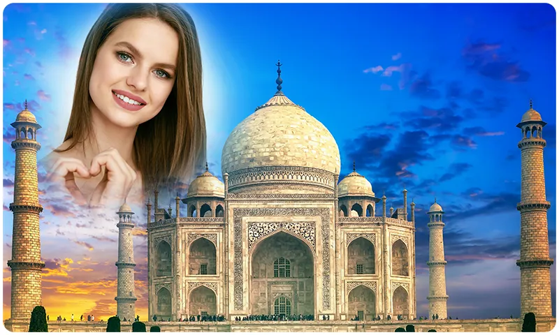 Taj Mahal Photo Frames | Indus Appstore | Screenshot