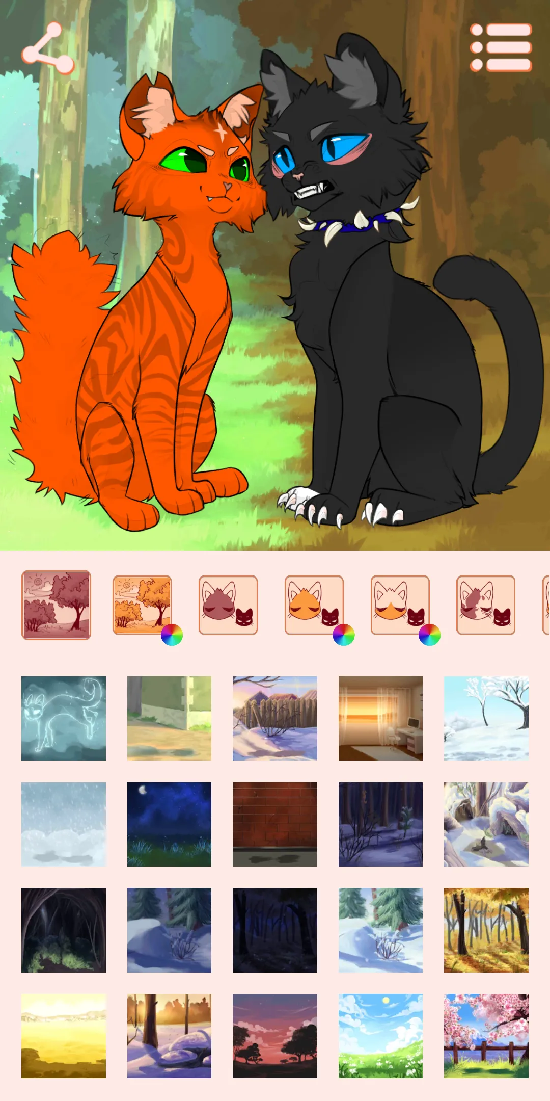 Avatar Maker: Couple of Cats | Indus Appstore | Screenshot