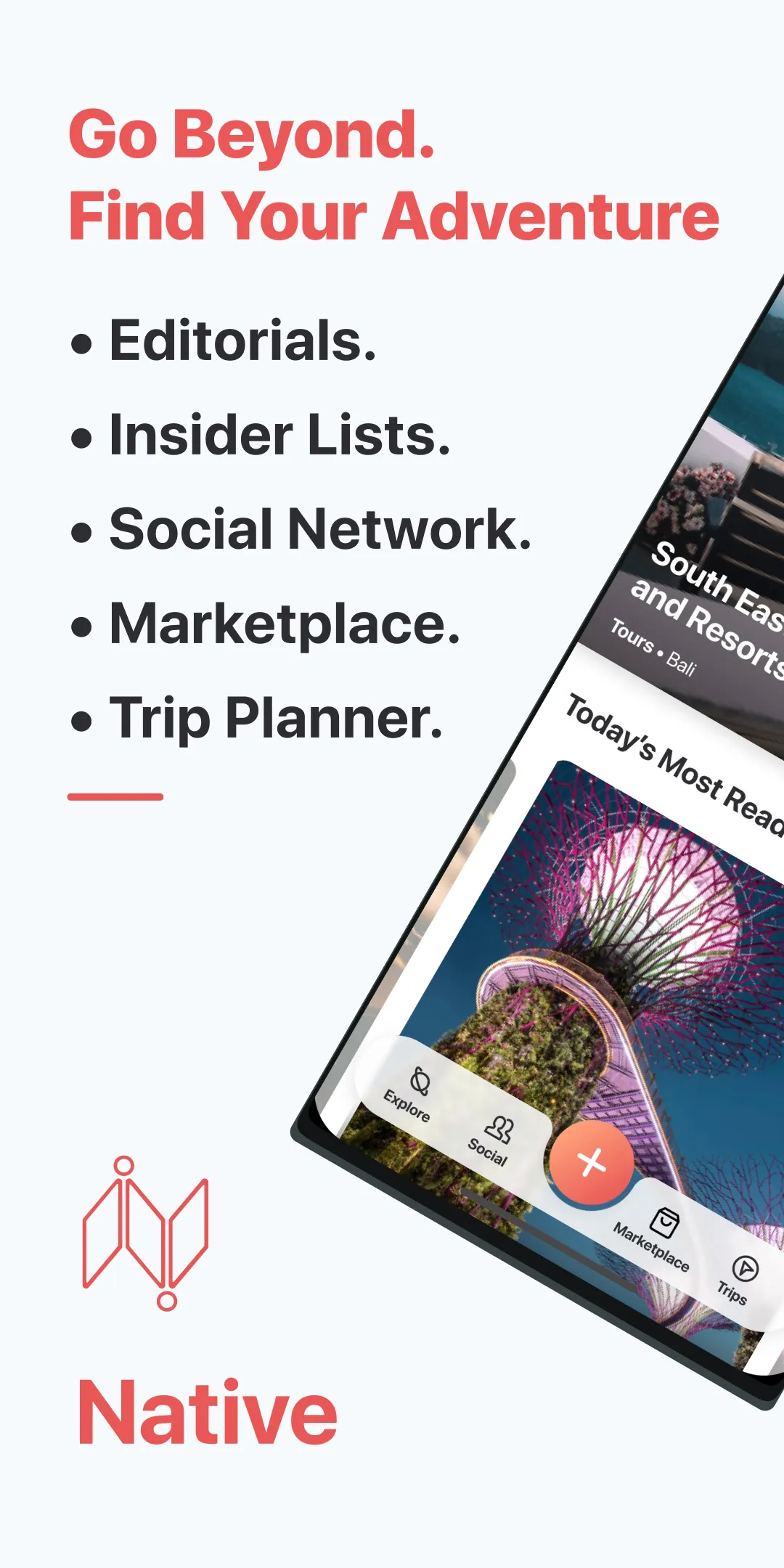 Native: Travel Social Commerce | Indus Appstore | Screenshot