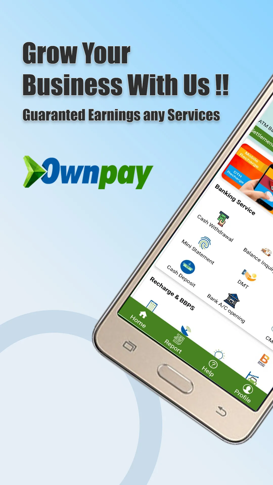 Ownpay-AEPS,DMT,Recharge | Indus Appstore | Screenshot