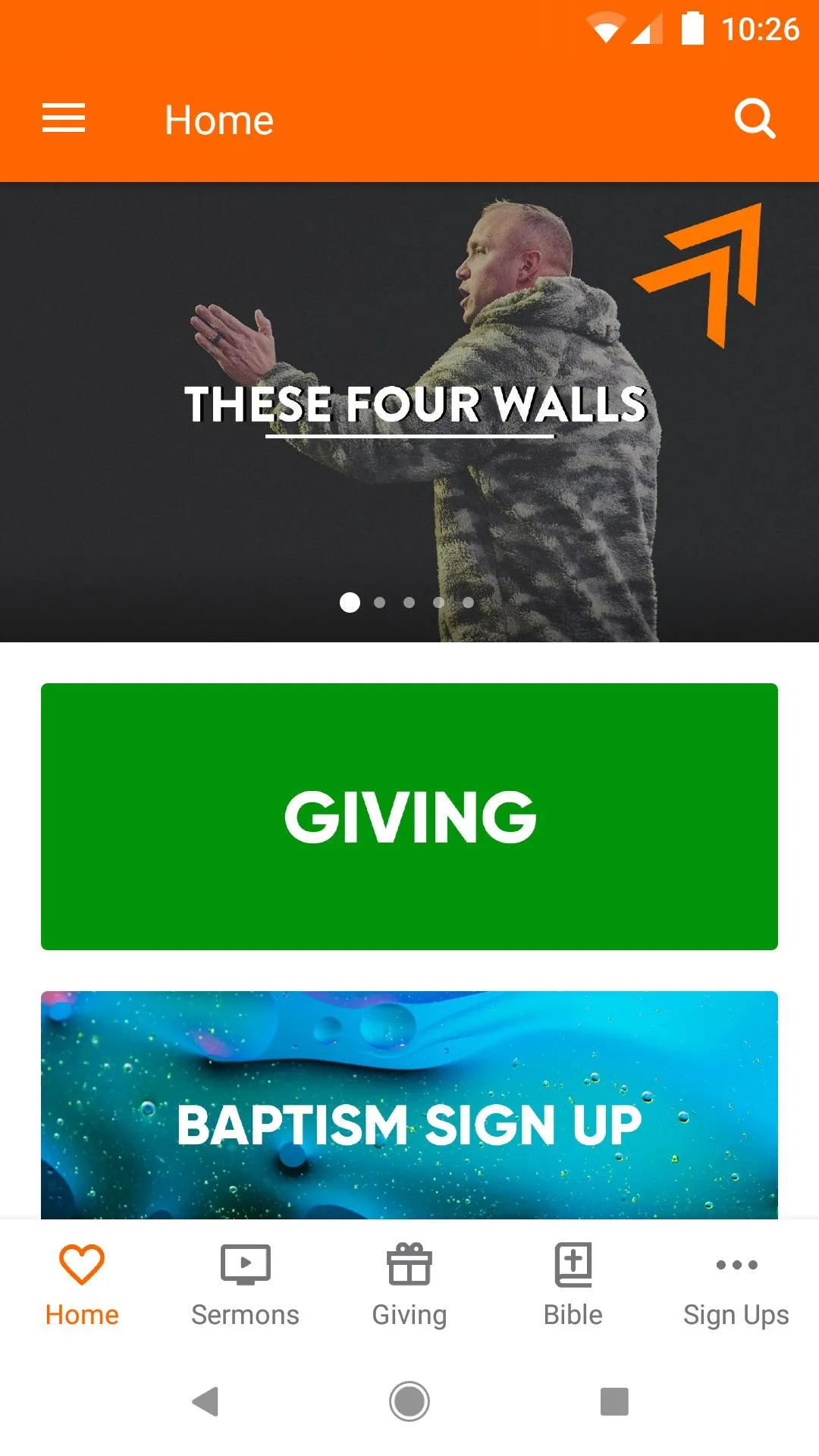 The Warehouse Church | Indus Appstore | Screenshot