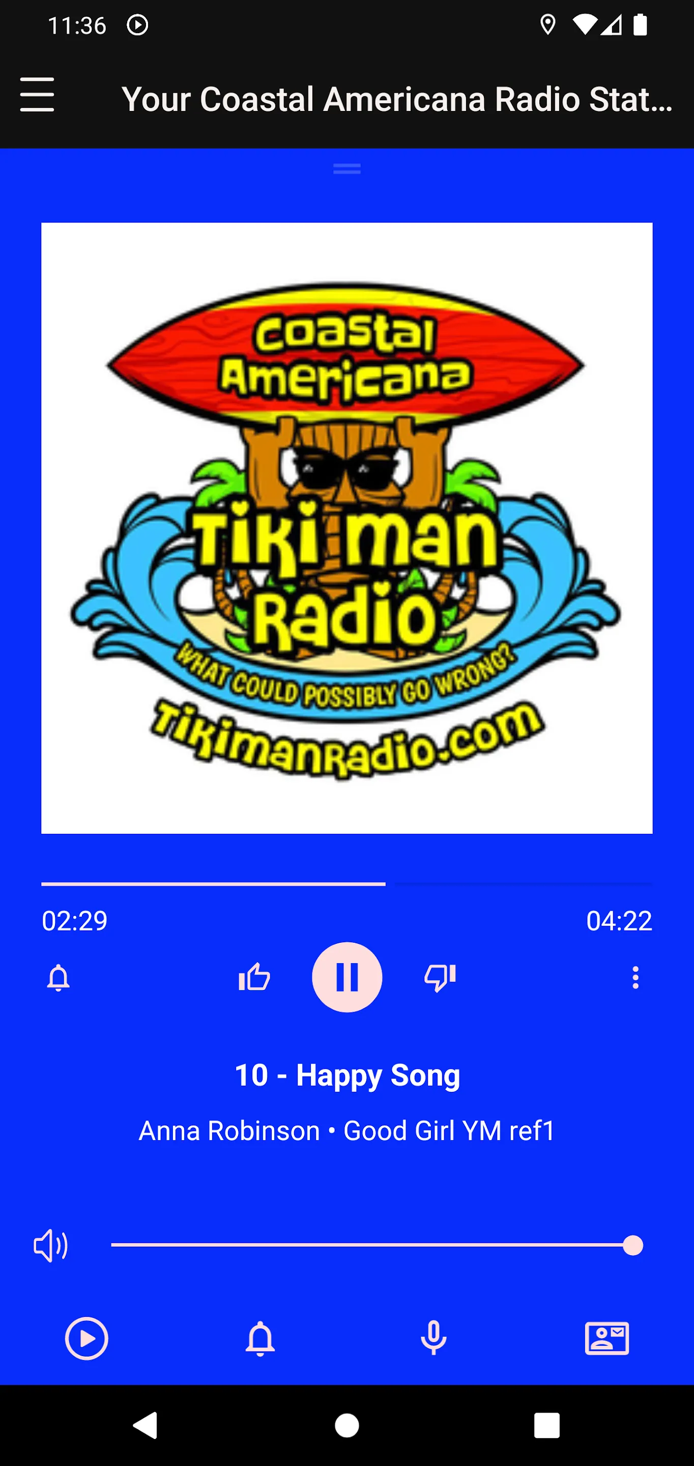 Tiki Man Radio | Indus Appstore | Screenshot