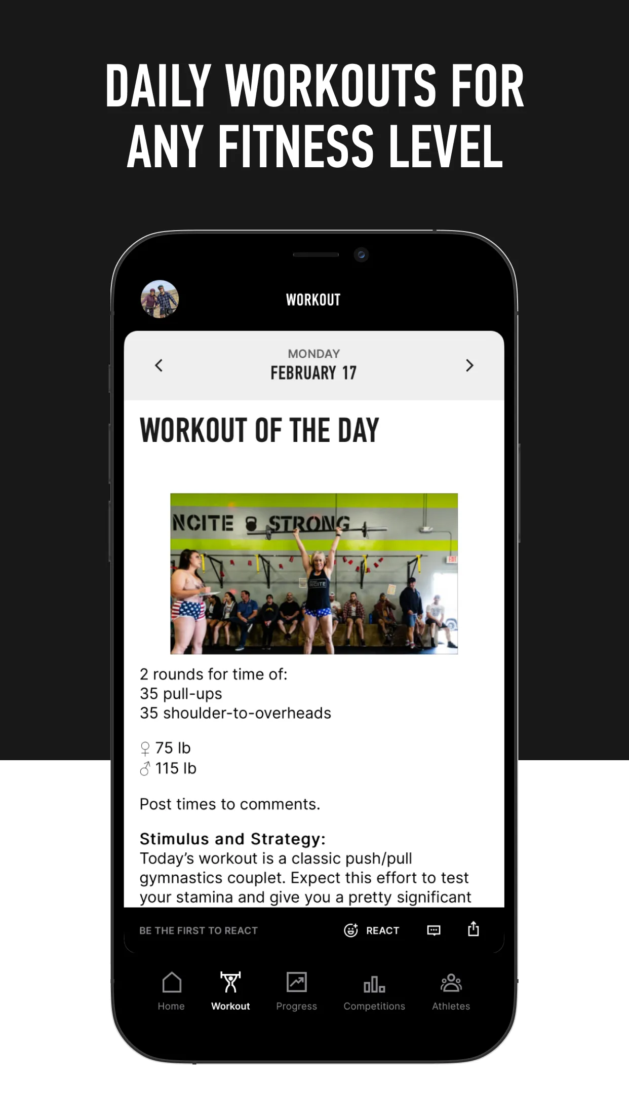 CrossFit Games | Indus Appstore | Screenshot