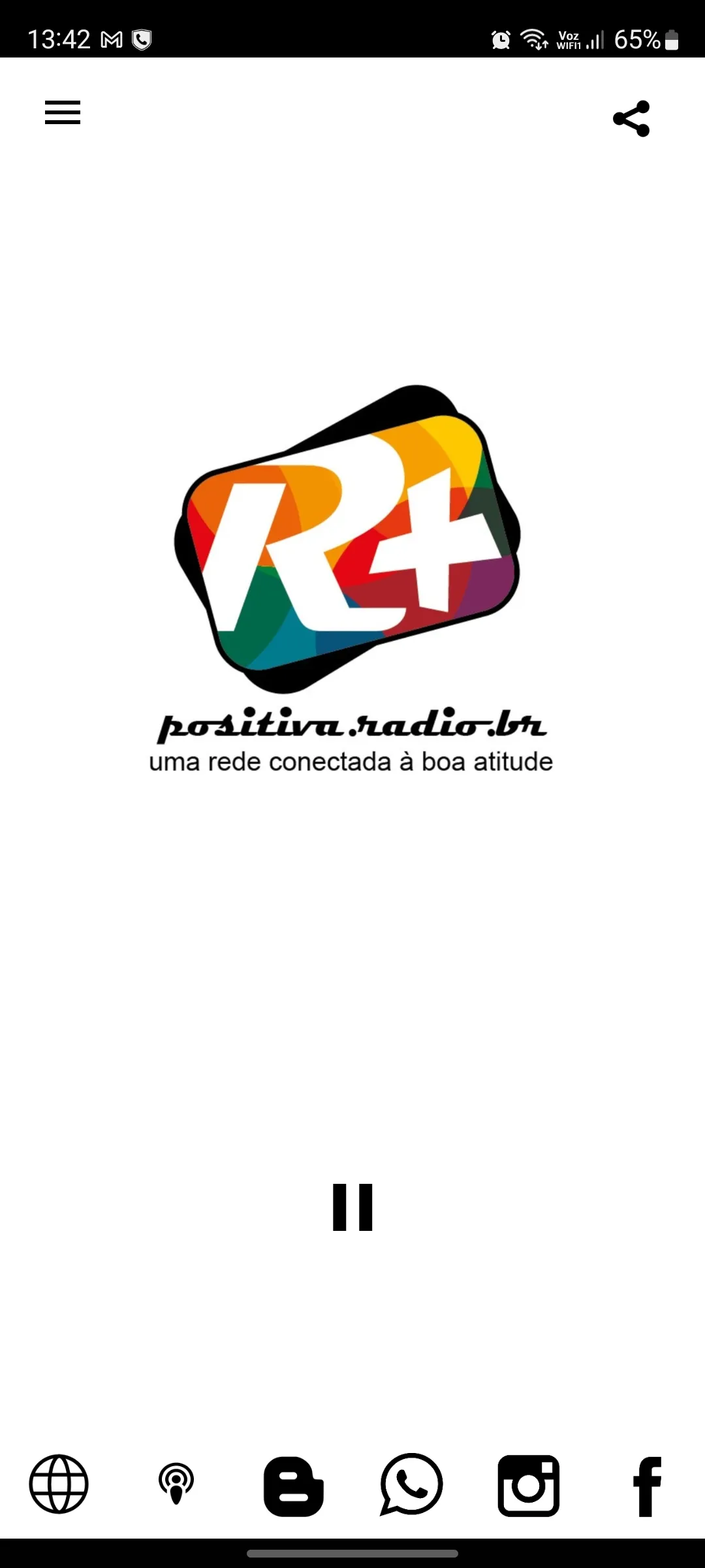 Rádio Positiva | Indus Appstore | Screenshot