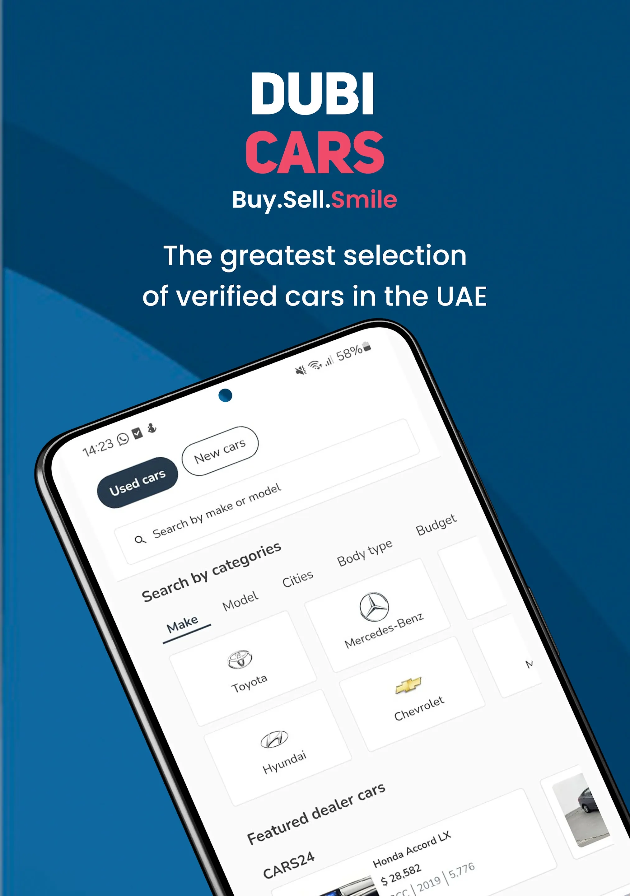 DubiCars: Buy & Sell Cars UAE | Indus Appstore | Screenshot
