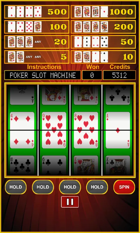 Poker Slot Machine | Indus Appstore | Screenshot