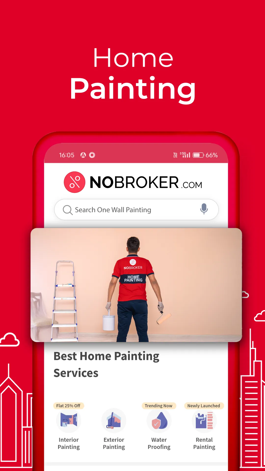 NoBroker Painting & Cleaning | Indus Appstore | Screenshot