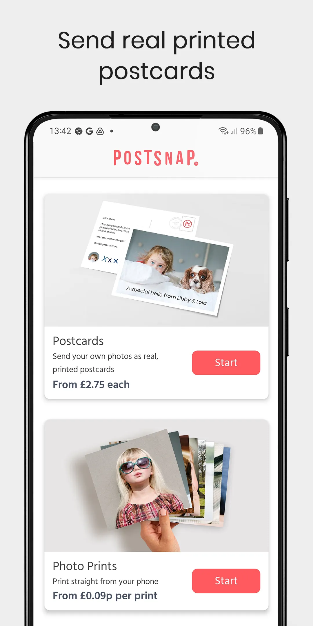 PostSnap: Postcard App | Indus Appstore | Screenshot