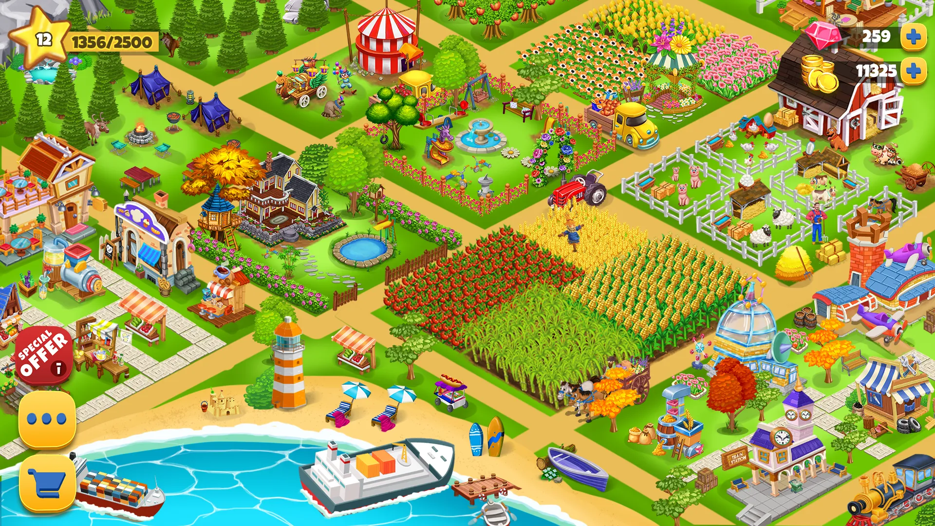 Farm Day Farming Offline Games | Indus Appstore | Screenshot