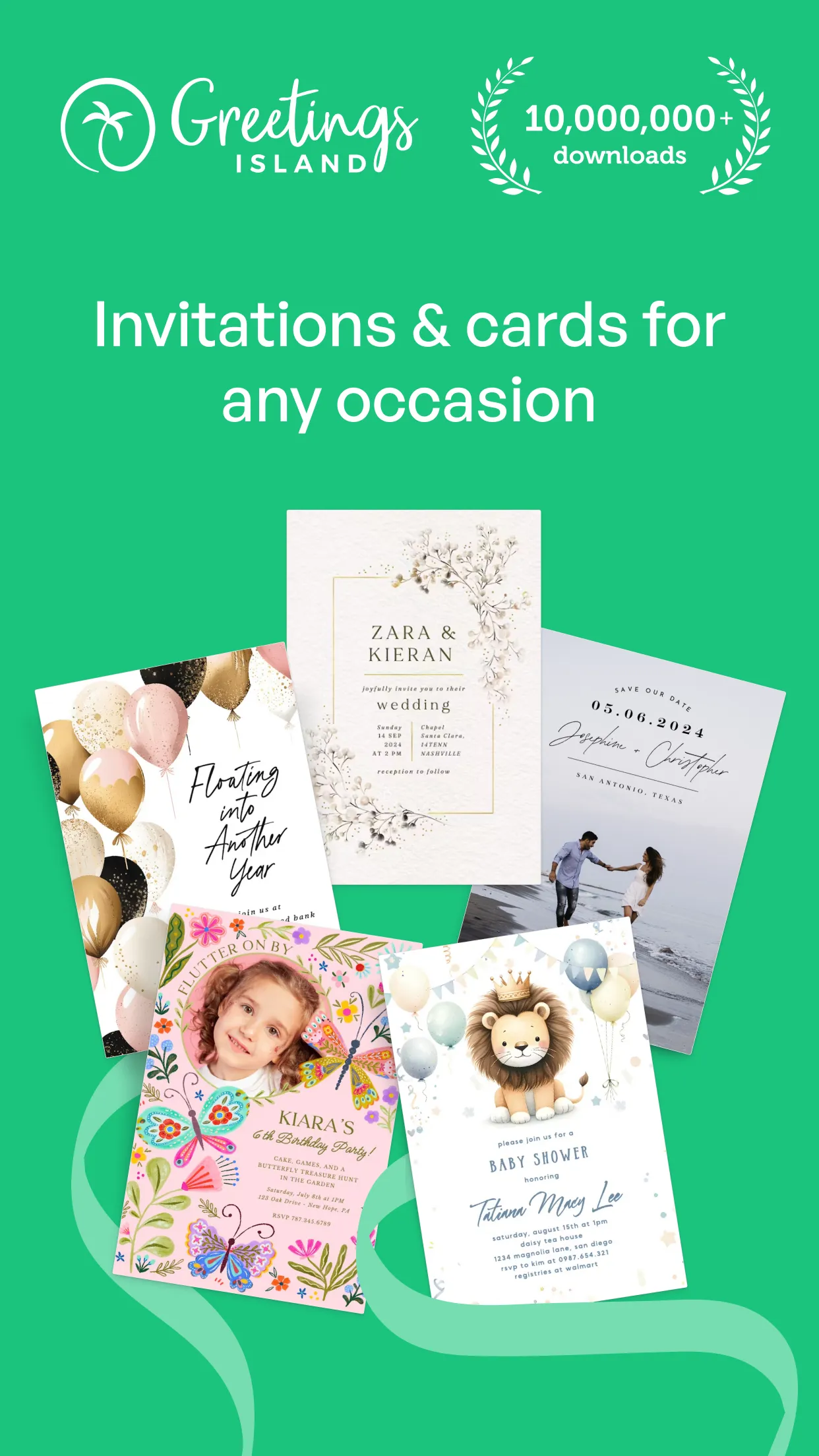 Invitation Maker: Party Invite | Indus Appstore | Screenshot