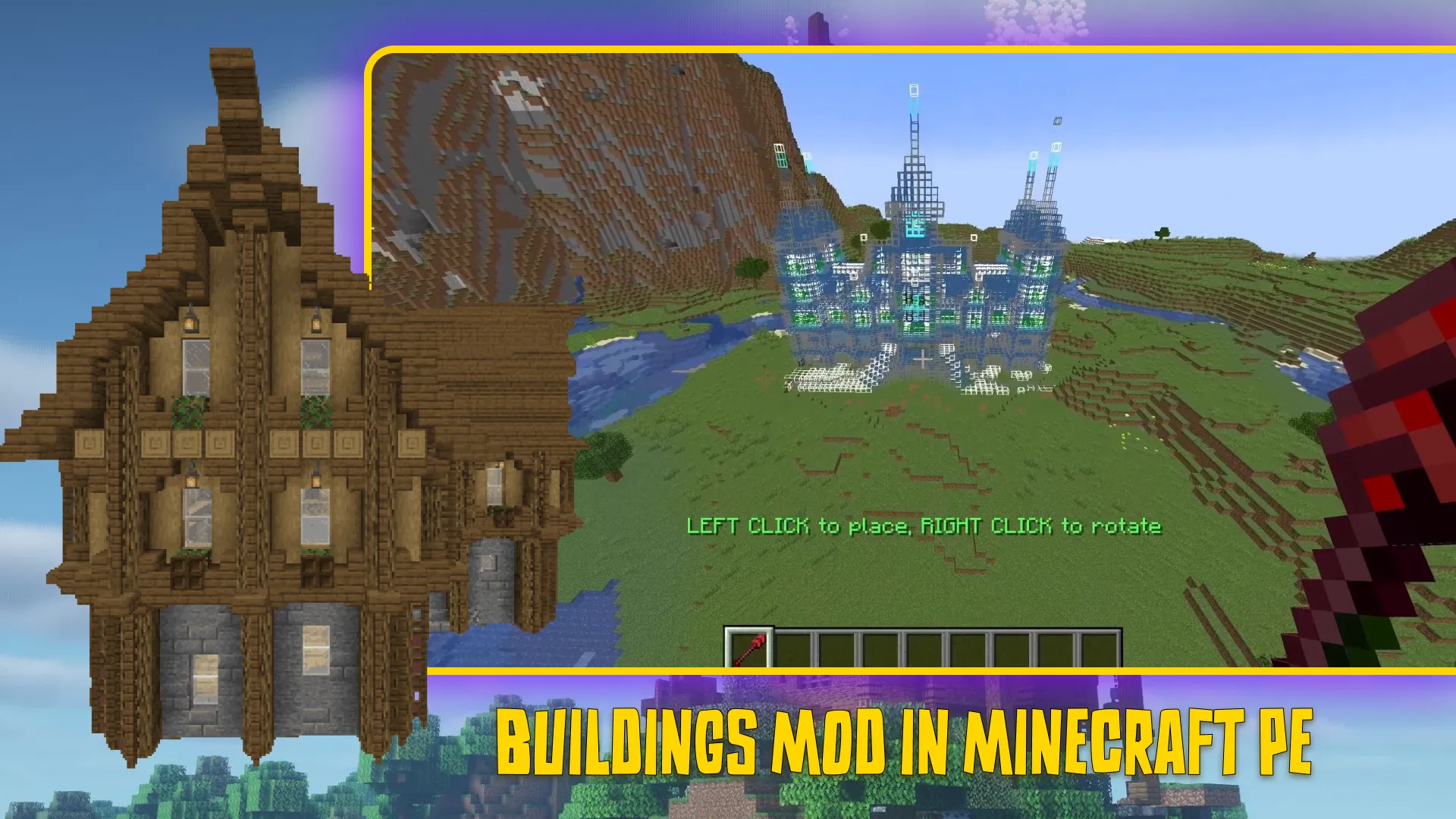 Buildings Mod in Minecraft PE | Indus Appstore | Screenshot