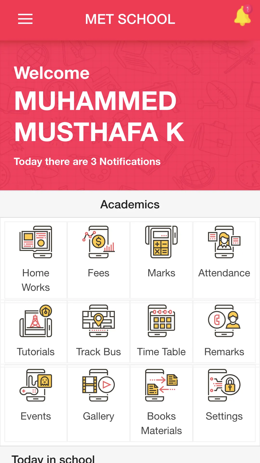 MES CENTERAL SCHOOL | Indus Appstore | Screenshot