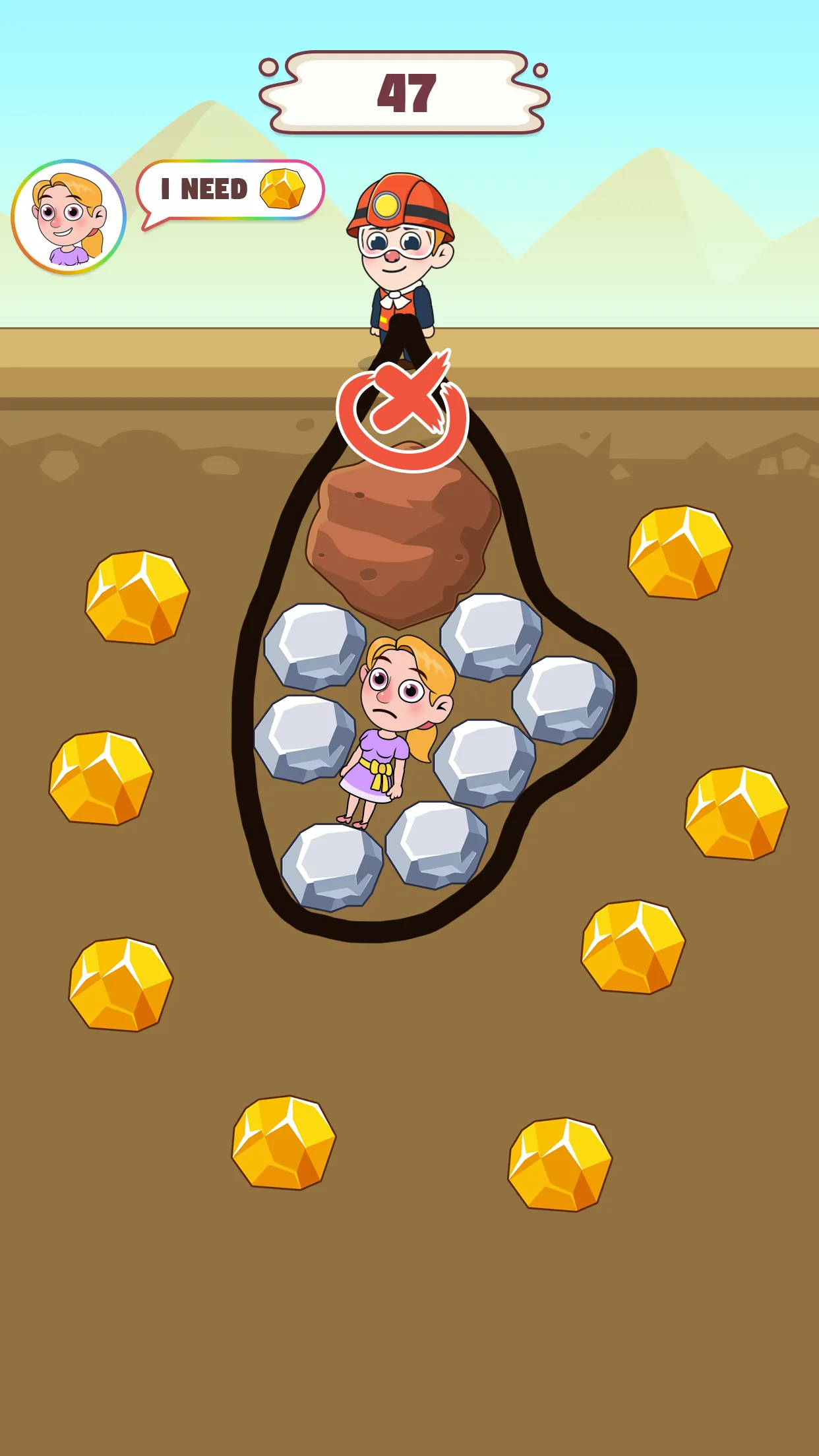 Pull The Gold | Indus Appstore | Screenshot