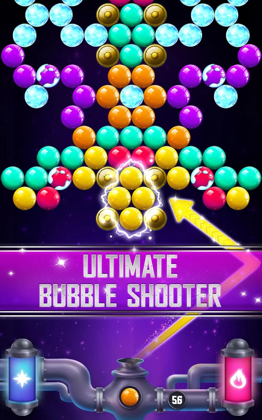 Ultimate Bubble Shooter | Indus Appstore | Screenshot