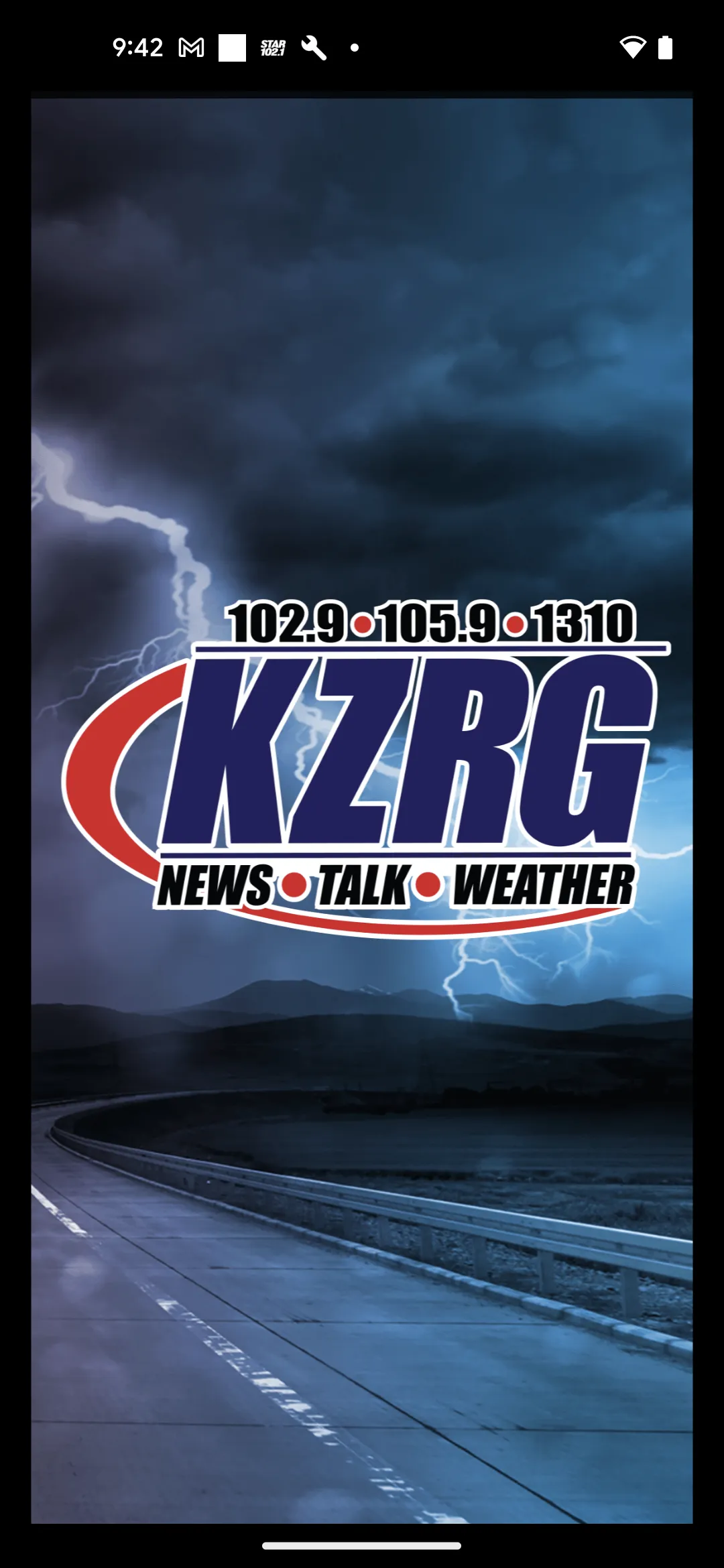 NewsTalk KZRG | Indus Appstore | Screenshot