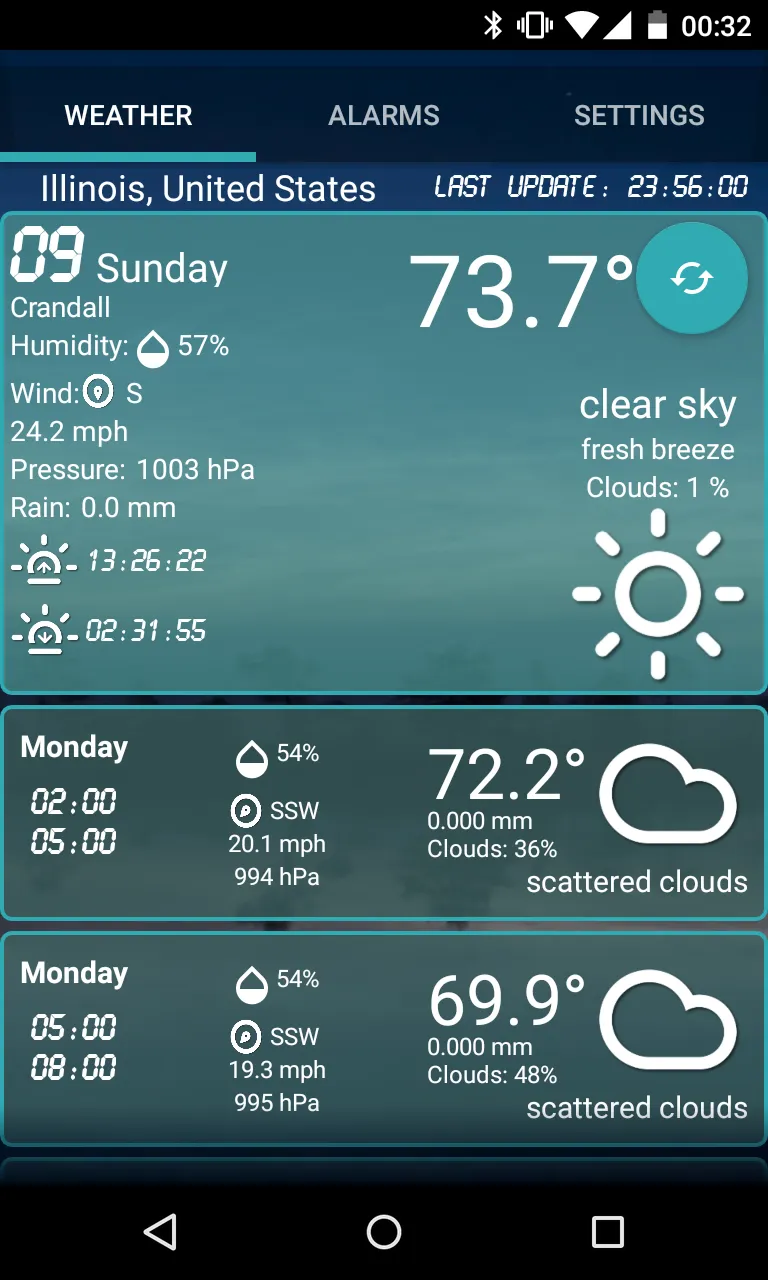 Custom Weather Alerts | Indus Appstore | Screenshot