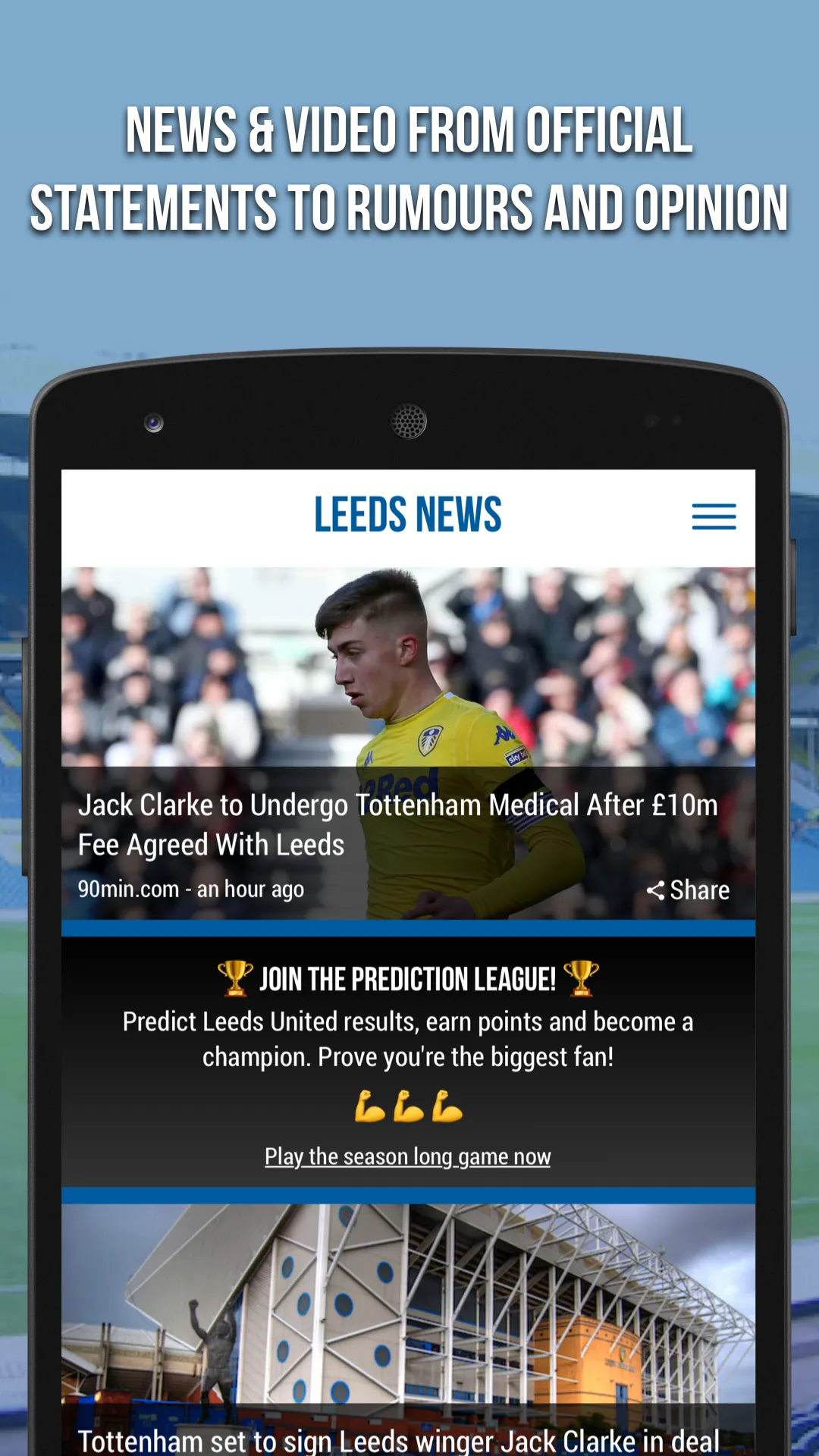 Leeds News - Fan App | Indus Appstore | Screenshot