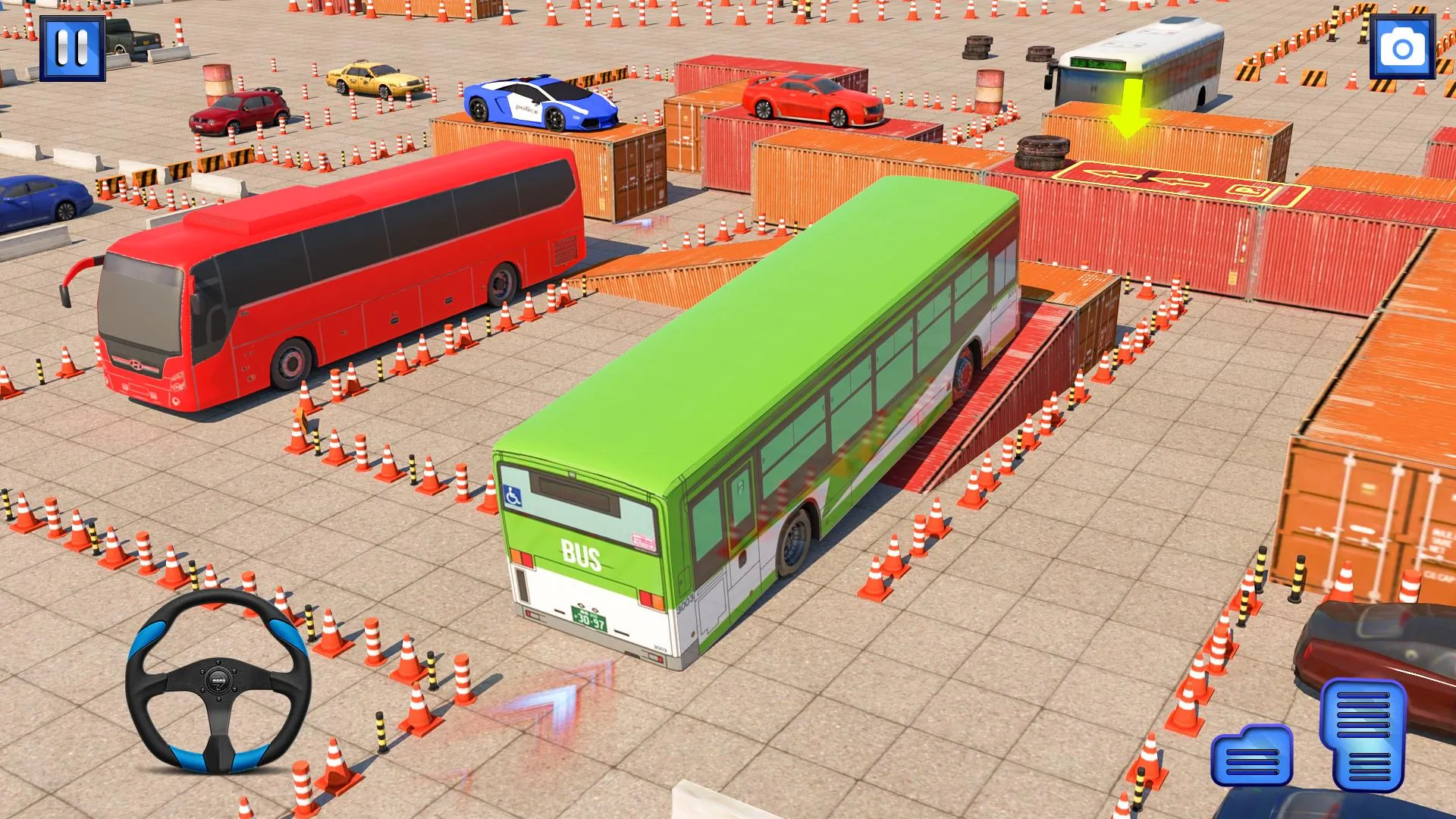 Frenzy Bus parking adventure s | Indus Appstore | Screenshot