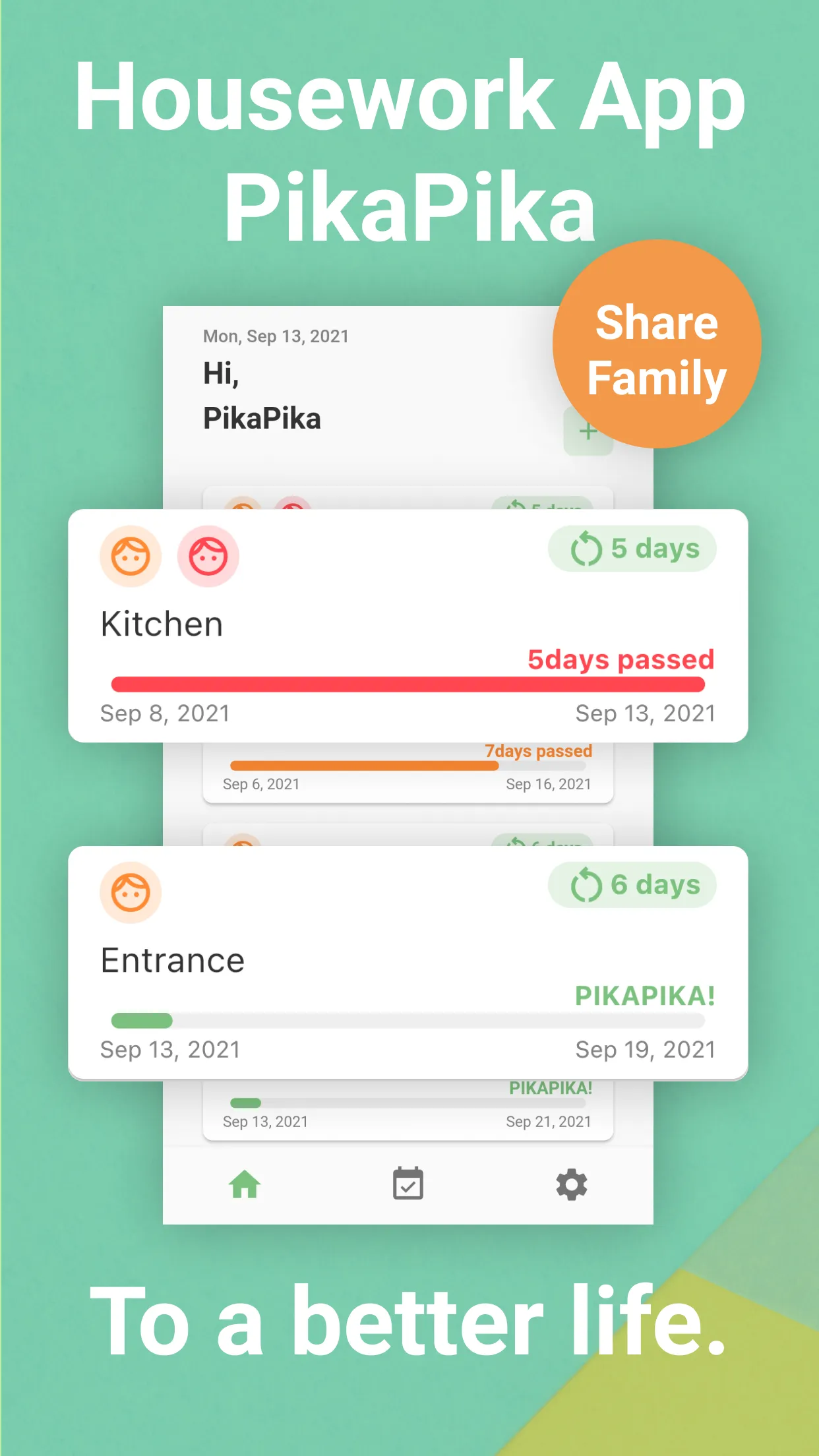 Chores Schedule App - PikaPika | Indus Appstore | Screenshot