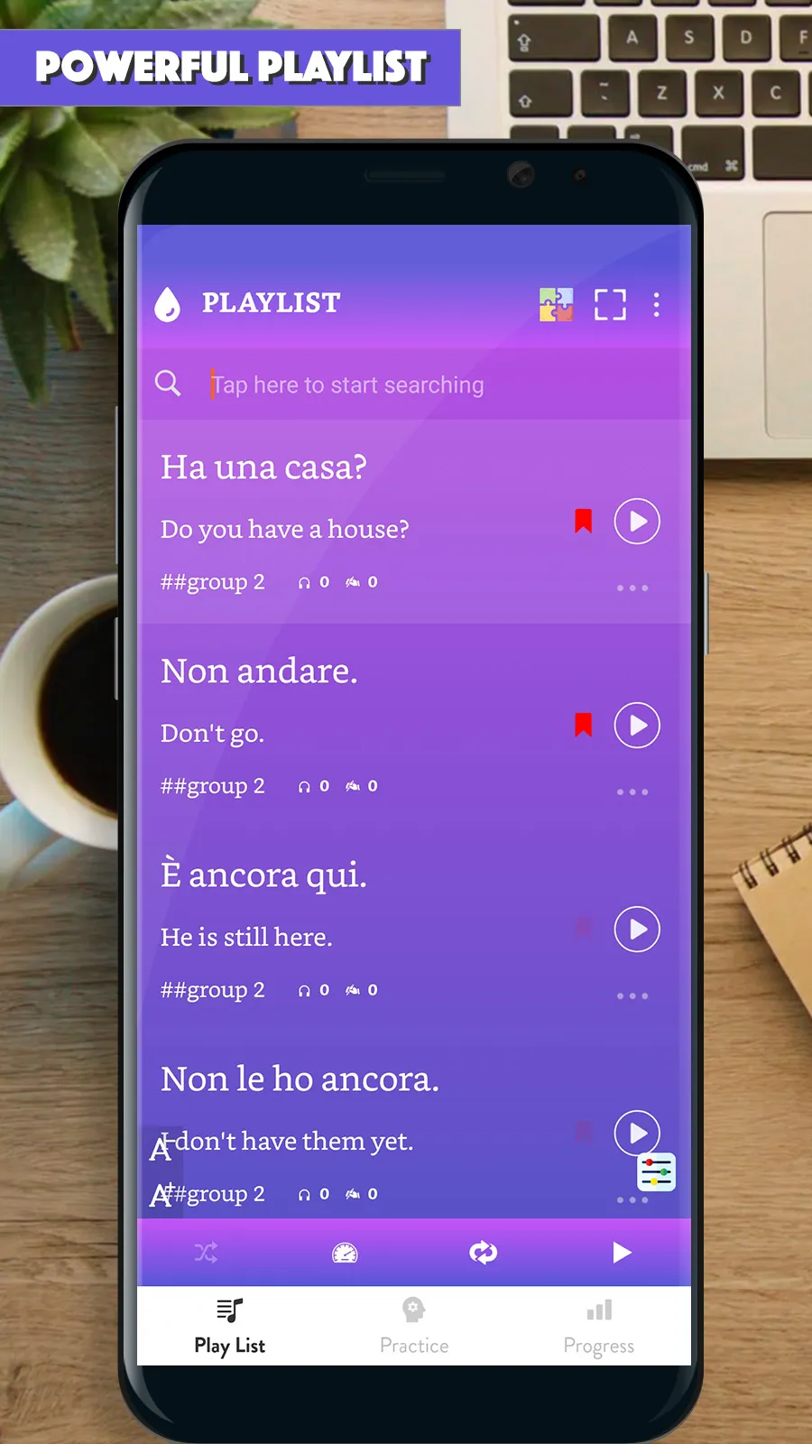 Italian Sentence Master | Indus Appstore | Screenshot