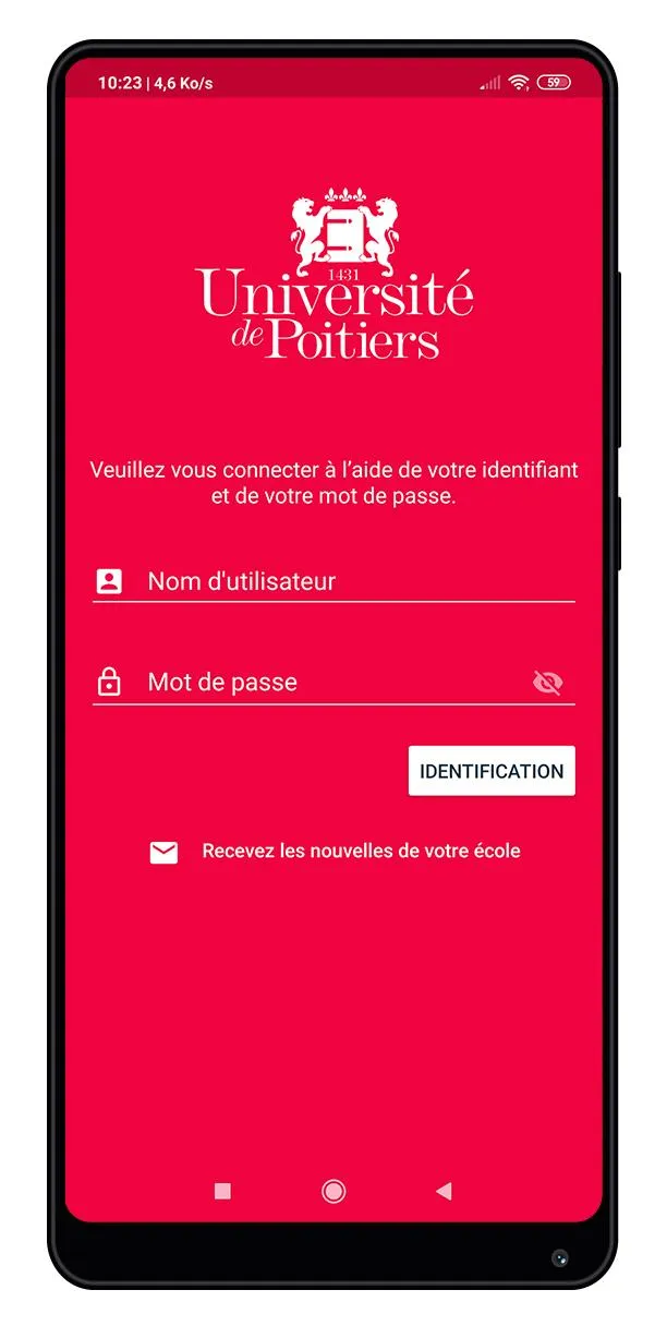 UnivPoitiers | Indus Appstore | Screenshot