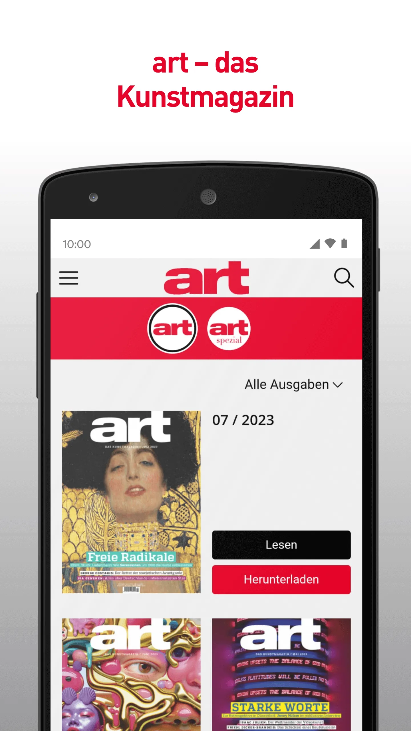 art Digital Magazin | Indus Appstore | Screenshot