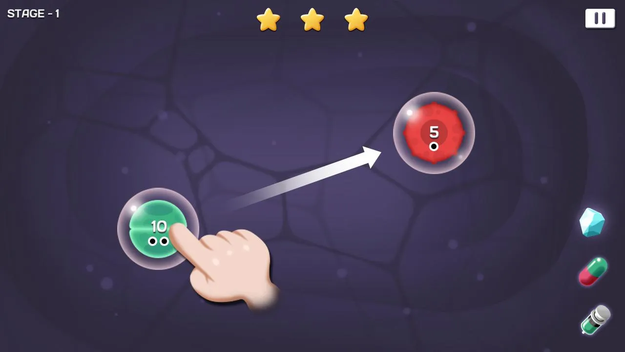 Cell Expansion Wars | Indus Appstore | Screenshot