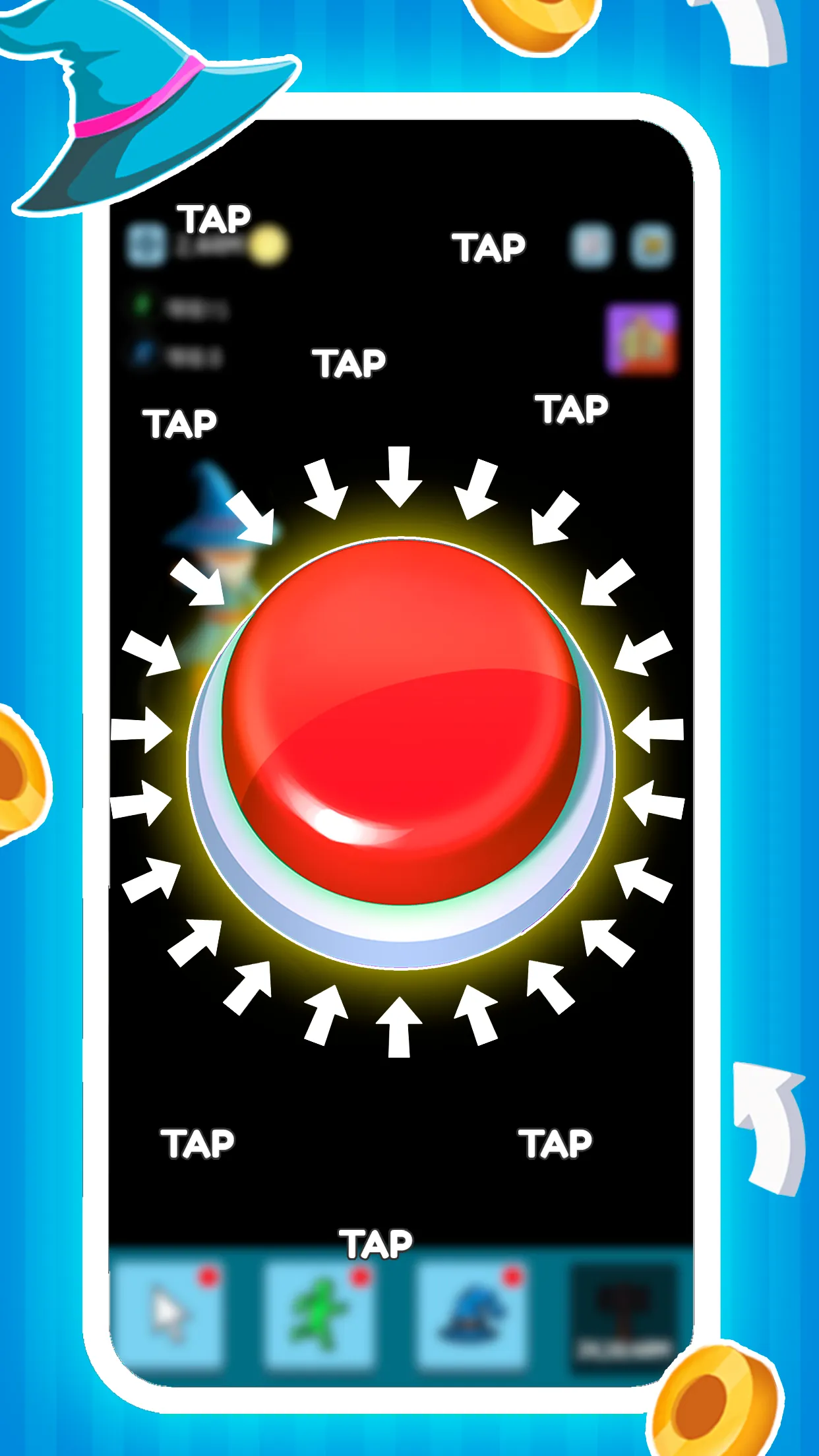 Green button: Press the Button | Indus Appstore | Screenshot