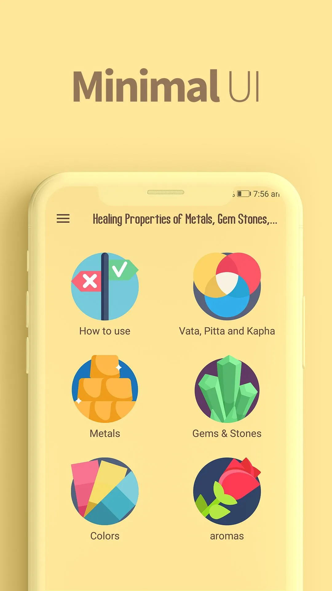 Healing Properties Metals, Gem | Indus Appstore | Screenshot