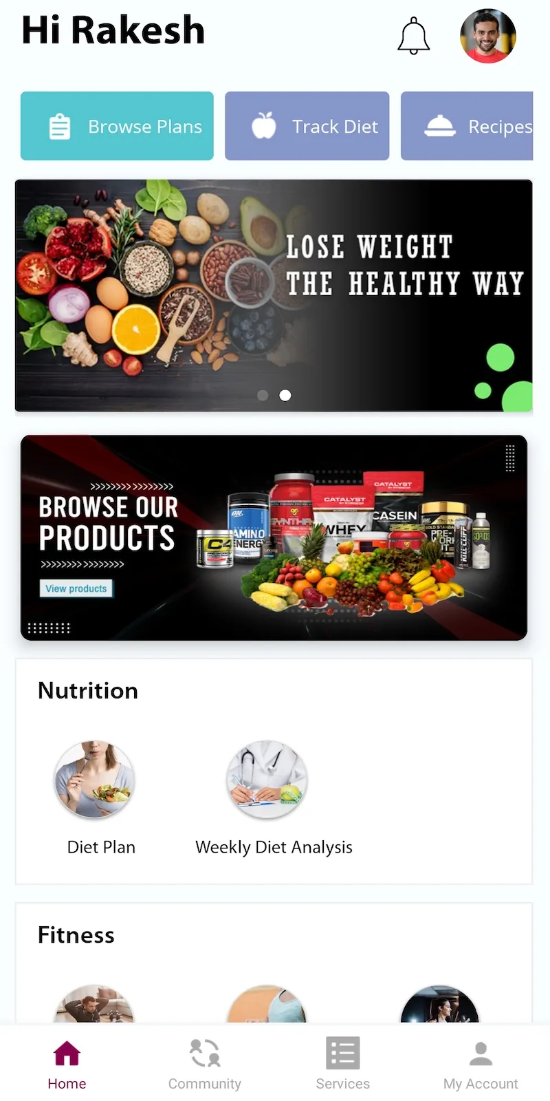 DietAngle | Indus Appstore | Screenshot