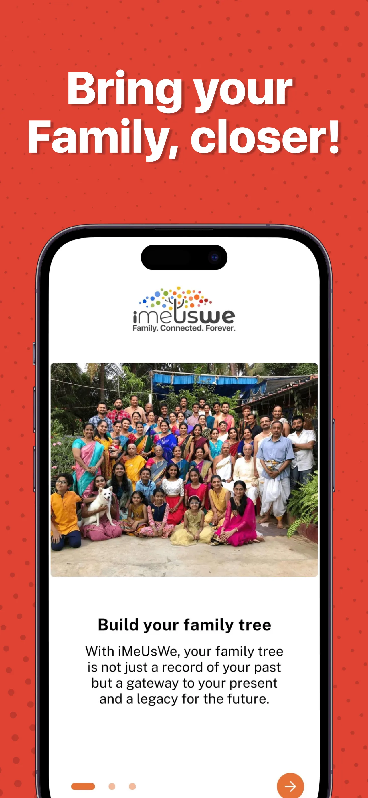 iMeUsWe: Family Tree & Stories | Indus Appstore | Screenshot