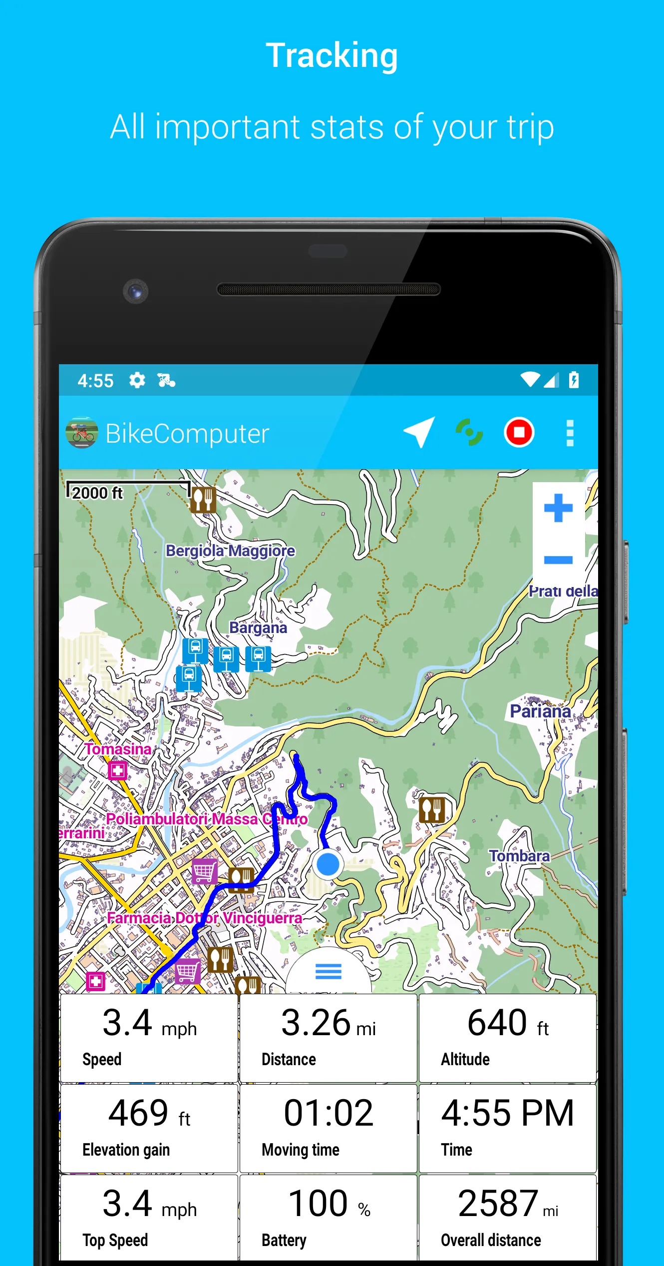 BikeComputer | Indus Appstore | Screenshot