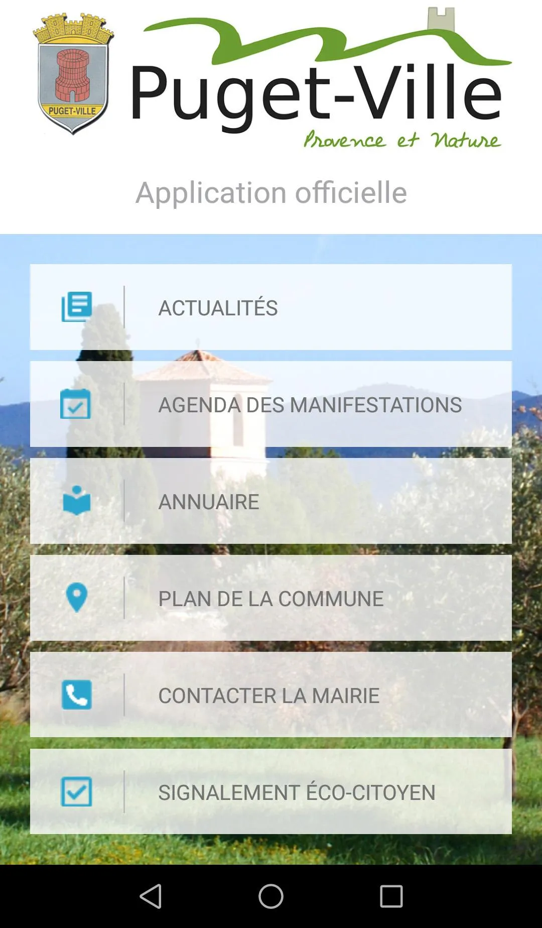 Commune de Puget-Ville | Indus Appstore | Screenshot