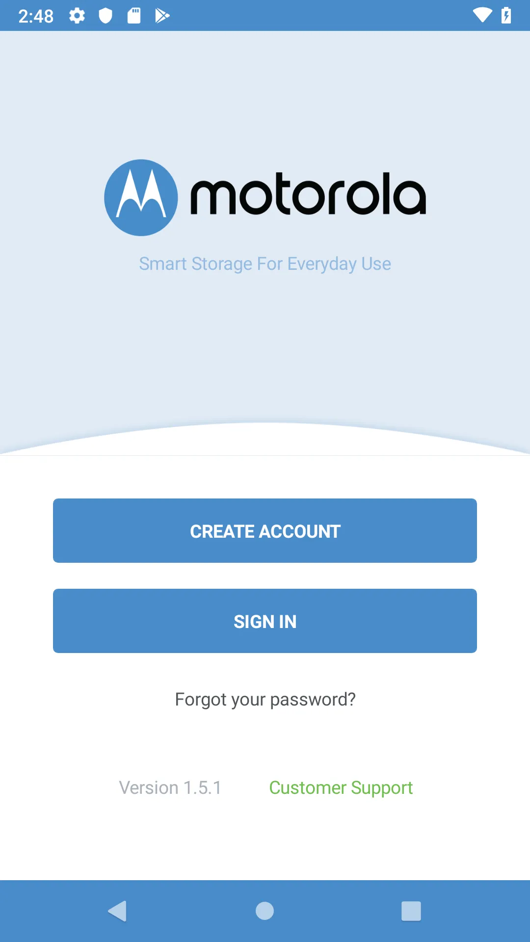 Motorola Smart Safe | Indus Appstore | Screenshot