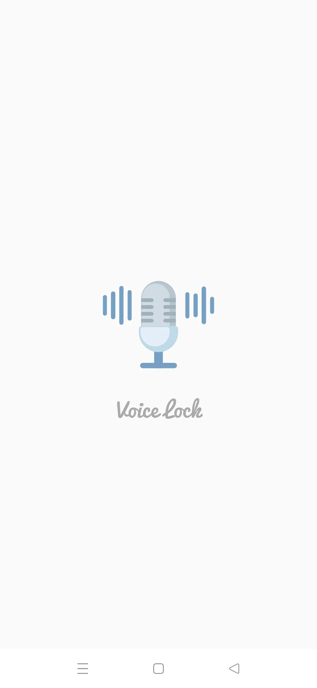 Voice Lock: Unlock Screen Lock | Indus Appstore | Screenshot