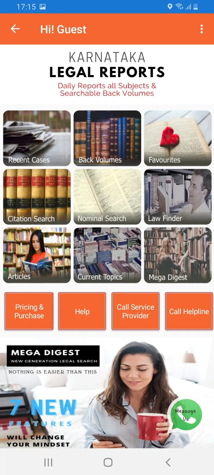 Karnataka Legal Reports | Indus Appstore | Screenshot